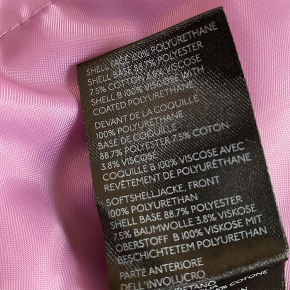 Free People Ryder Black Moto Jacket with Cream Stripe SZ L NEW - Picture 12 of 14